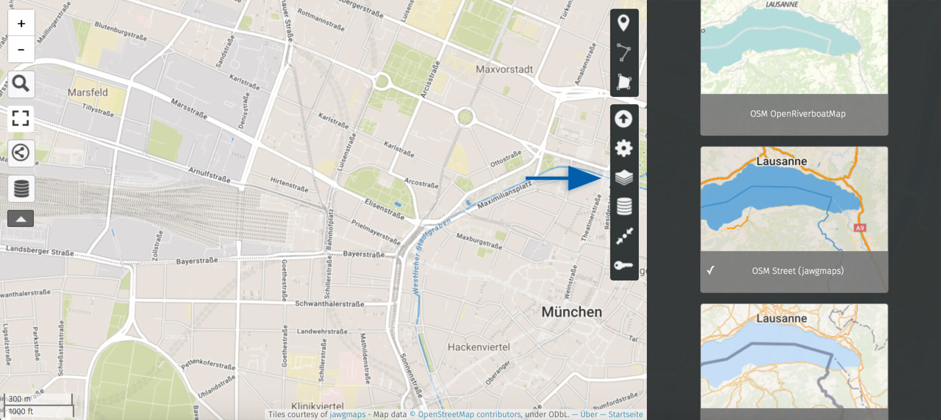 Landkarten drucken lassen mit OpenStreetMap  myposter